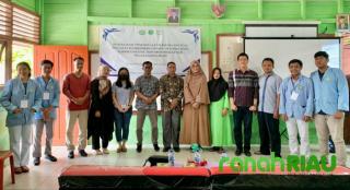 KKN Mahasiswa Unri sosialisasikan Pemanfaatan Media Digital berbasis Wordpress
